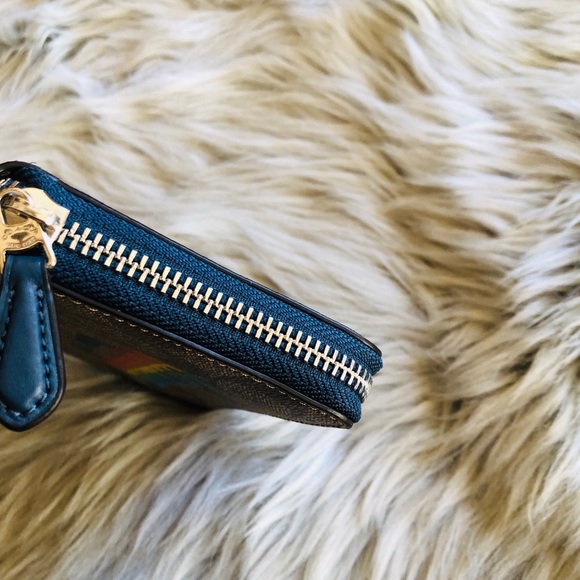 NWT Coach Signature LG Accordion Wallet - Picture 3 of 6